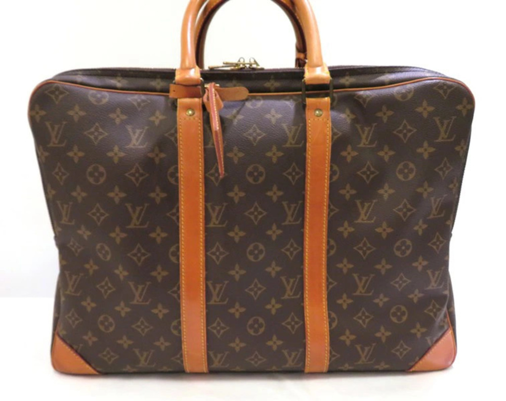 LOUIS VUITTON Boston Bag Travel Sac Trois Poches Monogram AH